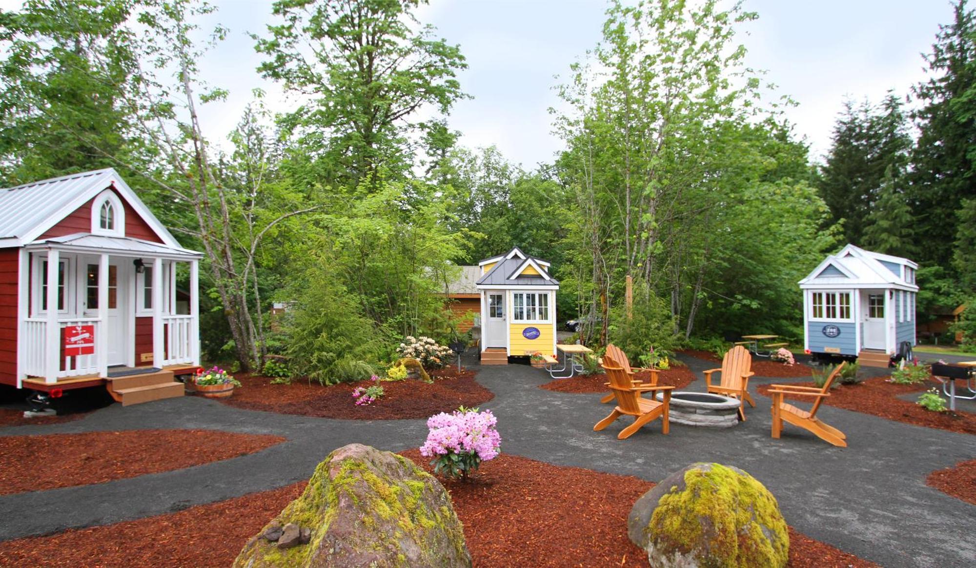 Mt Hood Tiny House Village Welches Dış mekan fotoğraf